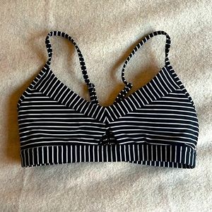 Lululemon Sports Bra Black/White Size 4